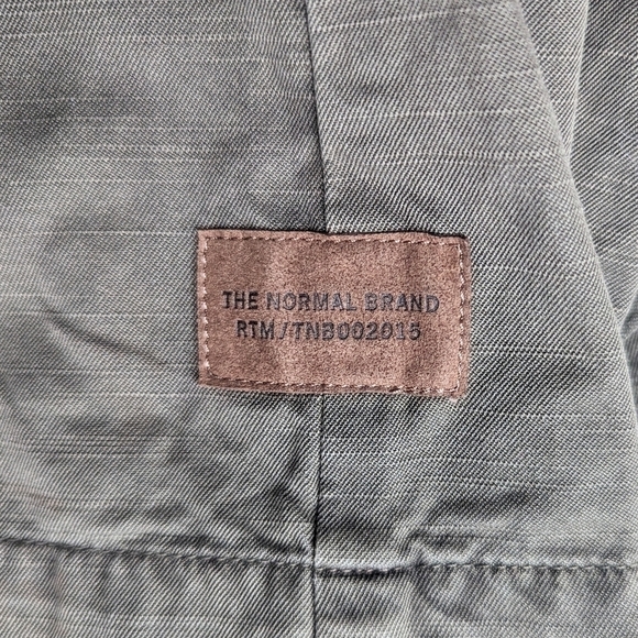The Normal Brand Boyfriend CPO Shacket jacket military olive army green size M - Picture 6 of 9
